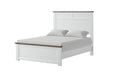 Pinetop 4 & 5 Piece Twin Bedroom Set White & Blue - LATIN HOME FURNITURE - (POMONA,CA)