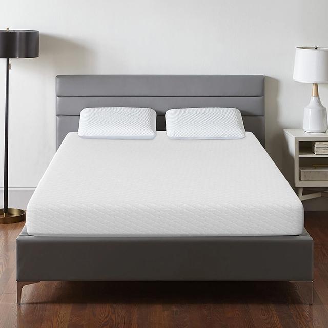 Artemisia 10" Memory Foam Mattress White - LATIN HOME FURNITURE - (POMONA,CA)
