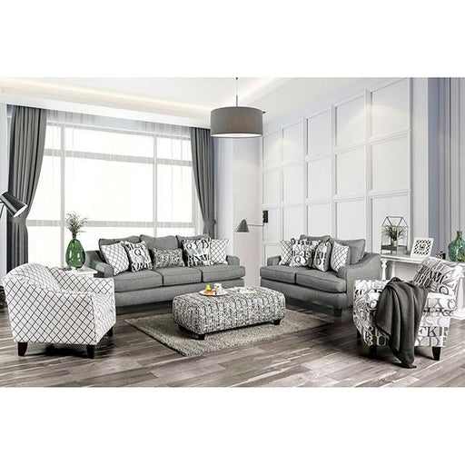 Verne Bluish Gray Sofa - LATIN HOME FURNITURE - (POMONA,CA)
