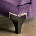 Sisseton Purple Sofa - LATIN HOME FURNITURE - (POMONA,CA)