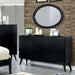 LENNART II Black Dresser - LATIN HOME FURNITURE - (POMONA,CA)
