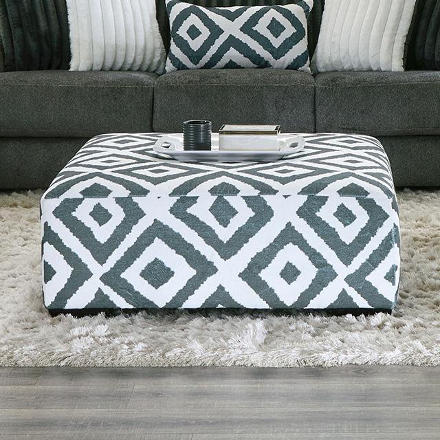 Loughton Ottoman - LATIN HOME FURNITURE - (POMONA,CA)