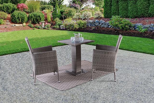 Aminta Patio Bistro Set (3 & 5 PC) - LATIN HOME FURNITURE - (POMONA,CA)