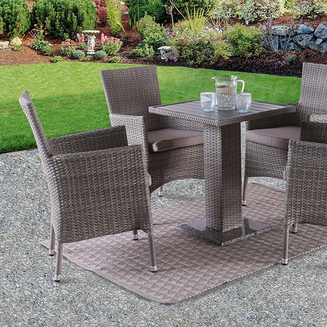 Aminta Patio Bistro Set (3 & 5 PC) - LATIN HOME FURNITURE - (POMONA,CA)