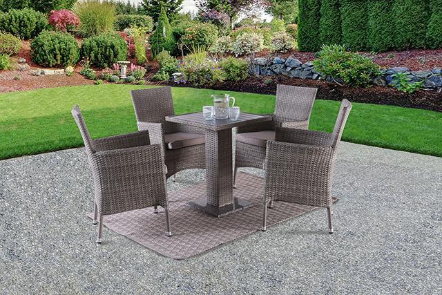 Aminta Patio Bistro Set (3 & 5 PC) - LATIN HOME FURNITURE - (POMONA,CA)