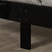 MAGDEBURG Cal.King Bed, Black & White - LATIN HOME FURNITURE - (POMONA,CA)
