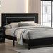 MAGDEBURG Cal.King Bed, Black & White - LATIN HOME FURNITURE - (POMONA,CA)