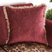 TABITHA Wine Love Seat, Wine - LATIN HOME FURNITURE - (POMONA,CA)