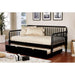 Linda Black Twin Daybed - LATIN HOME FURNITURE - (POMONA,CA)