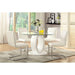 LODIA I White Side Chair - LATIN HOME FURNITURE - (POMONA,CA)