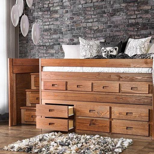 Cleo Twin Captain Bed - LATIN HOME FURNITURE - (POMONA,CA)