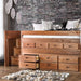 Cleo Twin Captain Bed - LATIN HOME FURNITURE - (POMONA,CA)