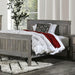 Rockwall Full, Queen, & Twin Bed White, Gray, & White - LATIN HOME FURNITURE - (POMONA,CA)
