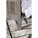 Rockwall Full, Queen, & Twin Bed White, Gray, & White - LATIN HOME FURNITURE - (POMONA,CA)