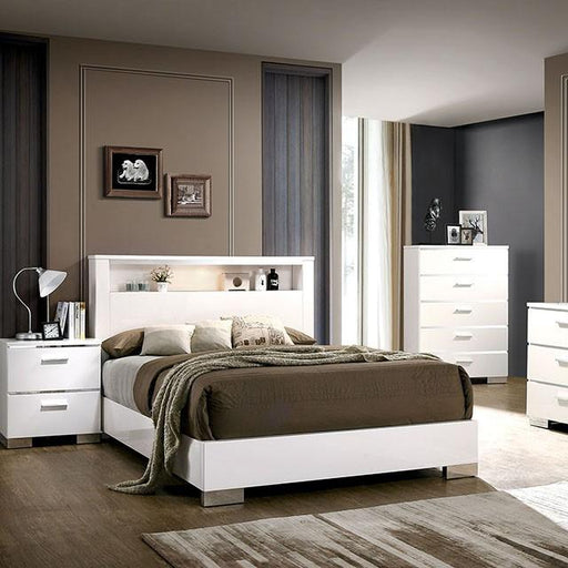 Carlie 4 & 5 Piece Queen Bedroom Set - LATIN HOME FURNITURE - (POMONA,CA)