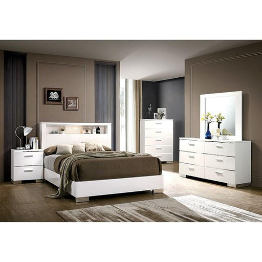 Carlie 4 & 5 Piece Queen Bedroom Set - LATIN HOME FURNITURE - (POMONA,CA)