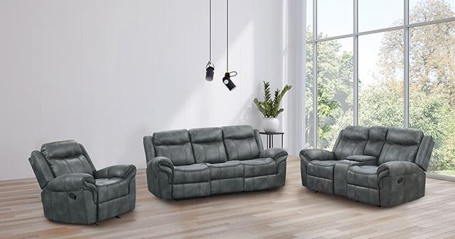 Agata Manual Sofa - LATIN HOME FURNITURE - (POMONA,CA)