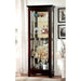 LUDDEN Dark Walnut Curio - LATIN HOME FURNITURE - (POMONA,CA)