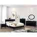 LENNART II Black Night Stand - LATIN HOME FURNITURE - (POMONA,CA)