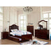 OLIVIA Mirror, Dark Walnut - LATIN HOME FURNITURE - (POMONA,CA)