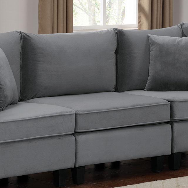 Sandrine Armless Chair - LATIN HOME FURNITURE - (POMONA,CA)