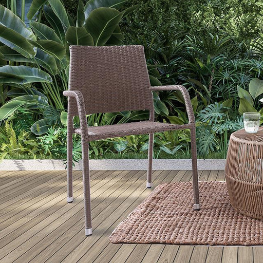 Elani Stacking Chair (2/STACK) - LATIN HOME FURNITURE - (POMONA,CA)