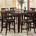 Edgewood II Espresso Counter Ht. Chair (2/CTN) - LATIN HOME FURNITURE - (POMONA,CA)