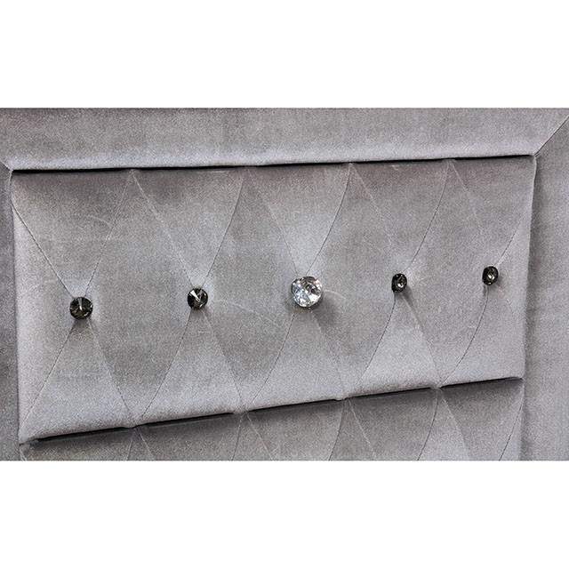 Alzir Dresser Gray - LATIN HOME FURNITURE - (POMONA,CA)