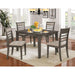 Taylah 5 & 7 Piece Dining Table Set - LATIN HOME FURNITURE - (POMONA,CA)