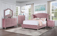 ZOHAR Dresser, Pink - LATIN HOME FURNITURE - (POMONA,CA)