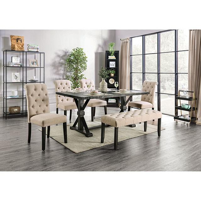 Alfred Dining Table Set - LATIN HOME FURNITURE - (POMONA,CA)