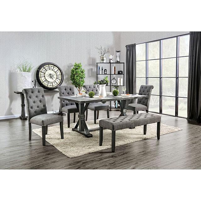 Alfred Dining Table Set - LATIN HOME FURNITURE - (POMONA,CA)
