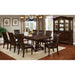 Alpena Brown Cherry/Espresso Arm Chair & Side Chair (2/CTN) - LATIN HOME FURNITURE - (POMONA,CA)