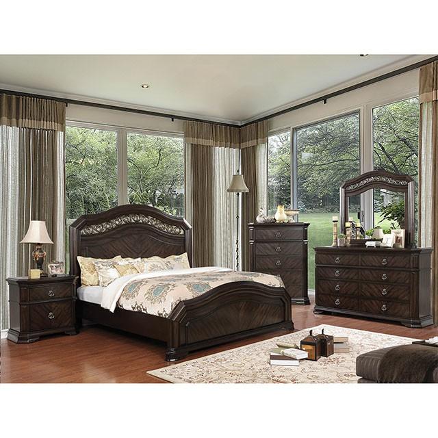 Calliope Espresso Dresser - LATIN HOME FURNITURE - (POMONA,CA)