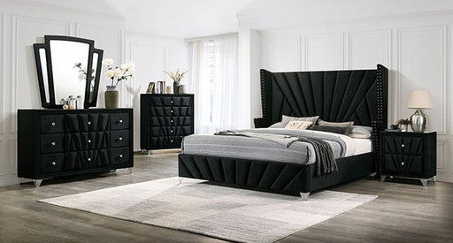 Carissa Queen Bedroom Set - LATIN HOME FURNITURE - (POMONA,CA)