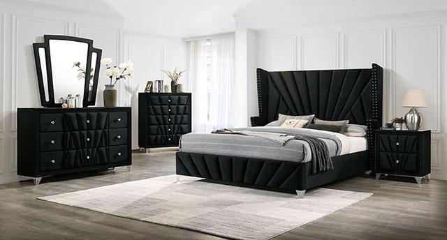 Carissa Queen Bedroom Set - LATIN HOME FURNITURE - (POMONA,CA)