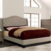 Carly Cal.King, E.King, Full, & Queen Bed Grey & Brown - LATIN HOME FURNITURE - (POMONA,CA)