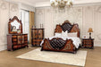 Aquilina King & Queen Bed - LATIN HOME FURNITURE - (POMONA,CA)