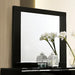 Carlie Mirror Black - LATIN HOME FURNITURE - (POMONA,CA)