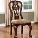 ELANA Brown Cherry Side Chair (2/CTN) - LATIN HOME FURNITURE - (POMONA,CA)