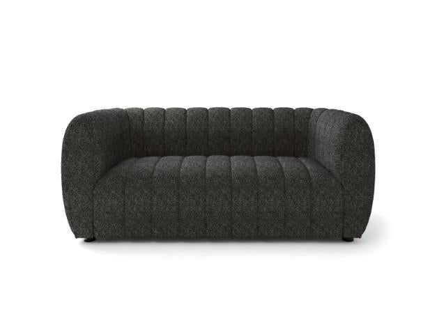AVERSA Loveseat, Black, Gray, & White - LATIN HOME FURNITURE - (POMONA,CA)
