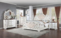 ESPARANZA Night Stand, Pearl White - LATIN HOME FURNITURE - (POMONA,CA)