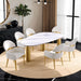 Northam 7 Pc Dining Table Set - LATIN HOME FURNITURE - (POMONA,CA)