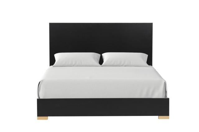 Goldsberg E.King & Queen Bed Grey & Pink - LATIN HOME FURNITURE - (POMONA,CA)
