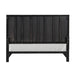 Goldsberg E.King & Queen Bed Grey & Pink - LATIN HOME FURNITURE - (POMONA,CA)