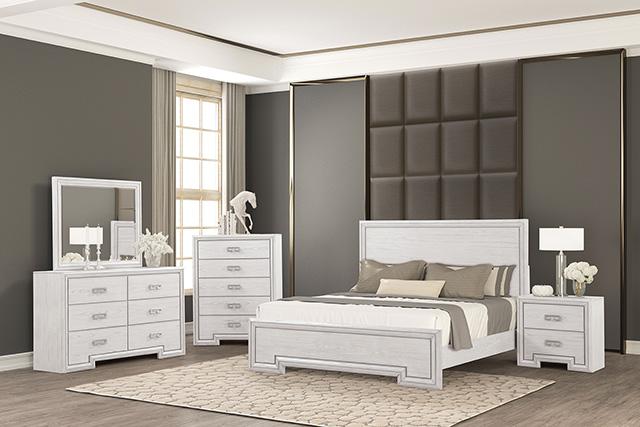 Basilone Queen Bedroom Set - LATIN HOME FURNITURE - (POMONA,CA)