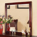 Laurelle Mirror Cherry - LATIN HOME FURNITURE - (POMONA,CA)