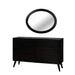 LENNART II Black Dresser - LATIN HOME FURNITURE - (POMONA,CA)