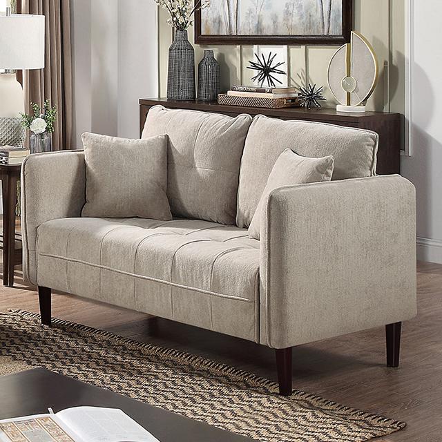 LYNDA Loveseat w/ Pillows