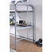 Opal Iii Black & Silver Twin Loft Bed - LATIN HOME FURNITURE - (POMONA,CA)